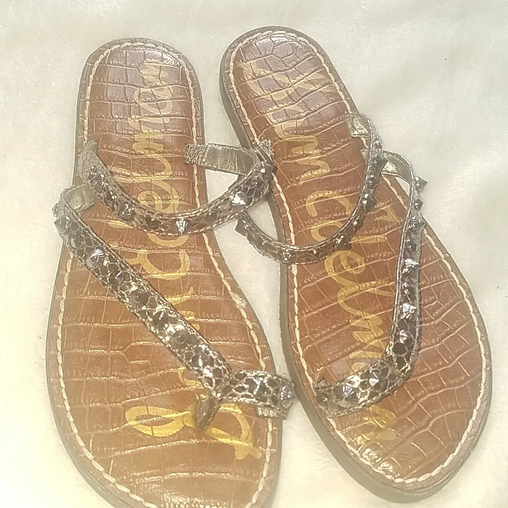 Sam Edelmen embellished sandals - Picture 3 of 3